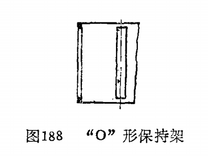 “O”形軸承保持架